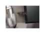 Cerniera per Telaio Alluminio con Molla 95°da avvitare Clip Top Battuta con Sormonto 18  Nero Onice| Blum - immagine 3